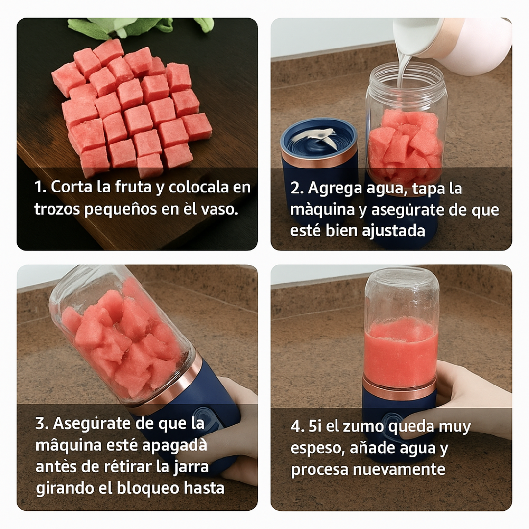 Licuadora portátil